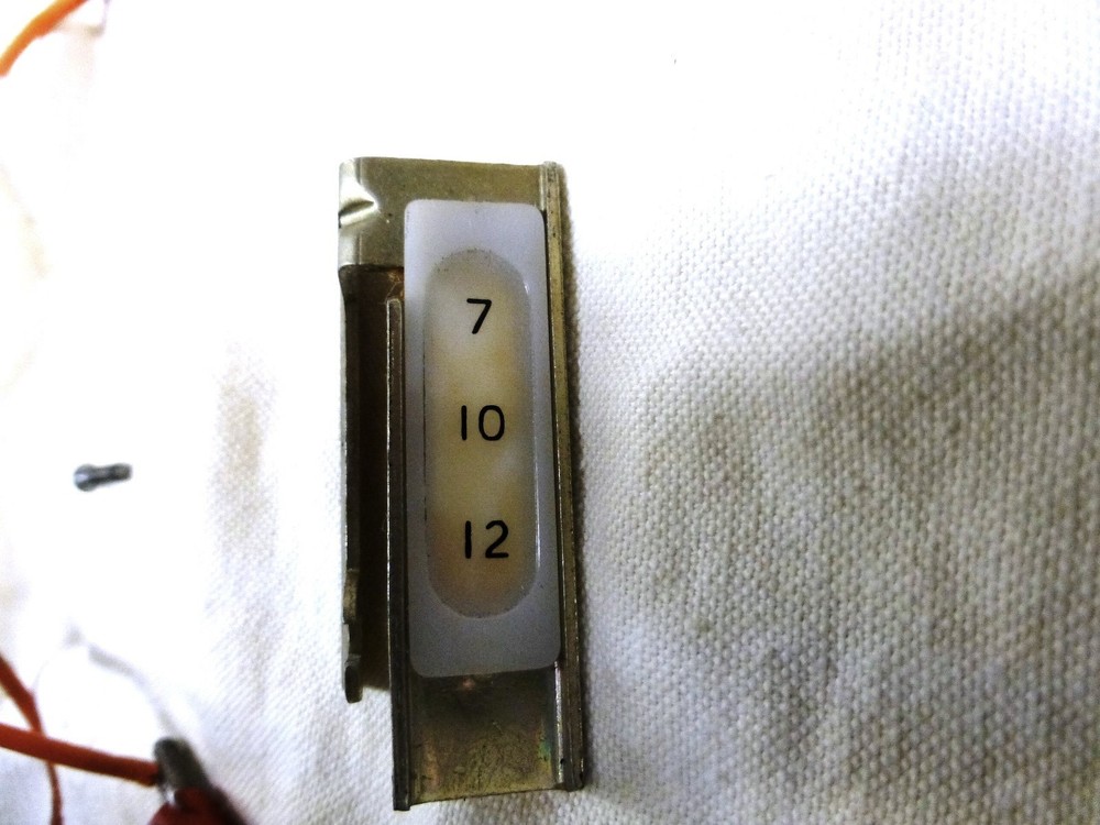 GARRARD LAB 80 SIZE SELECTOR INDICATOR Control Panel TURNTABLE Laboratory