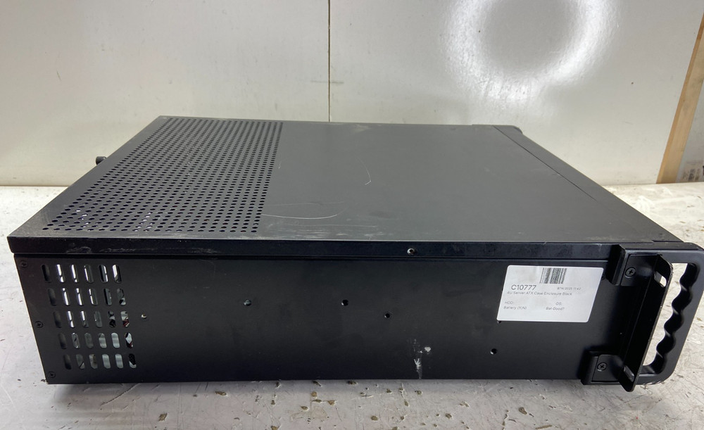4U Server ATX Case Enclosure Black