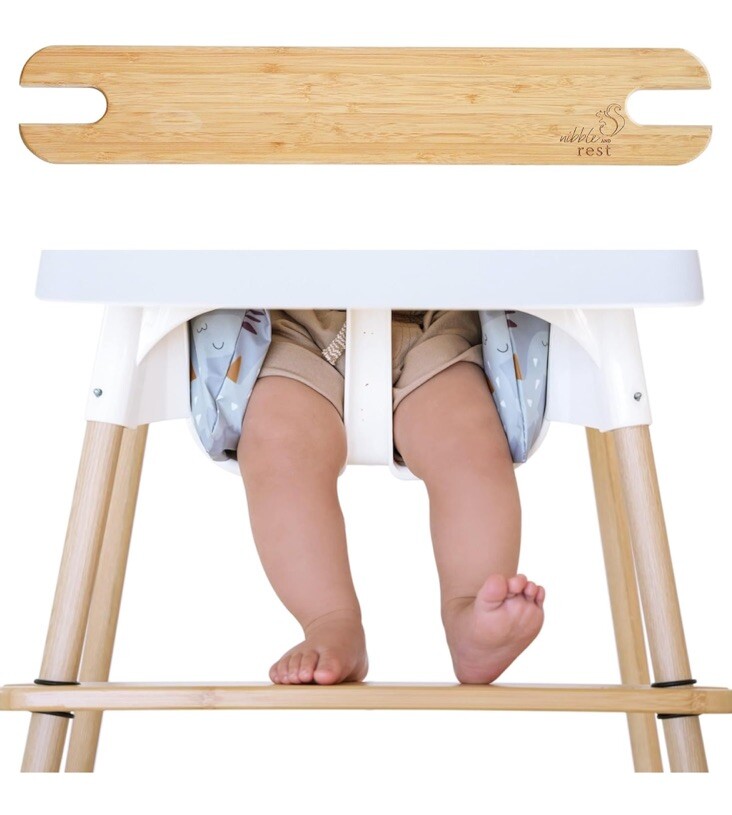 Nibble And Rest Adjustable Highchair Footrest