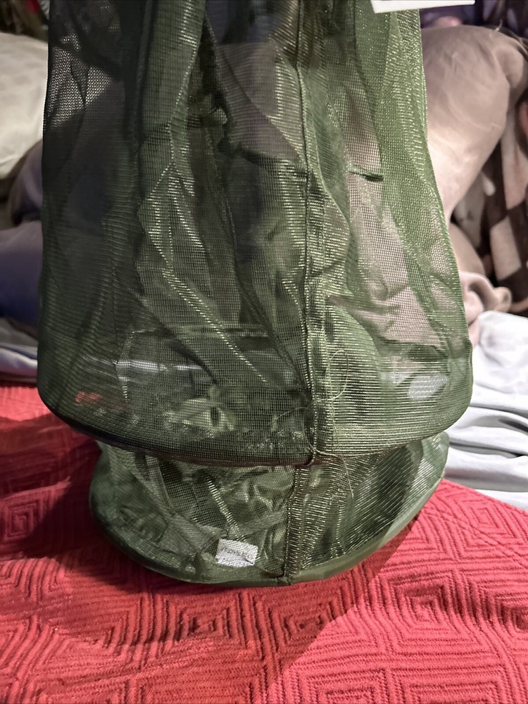 Tru-Spec Mosquito Net Hat NEW Hunting Woods Solid Green
