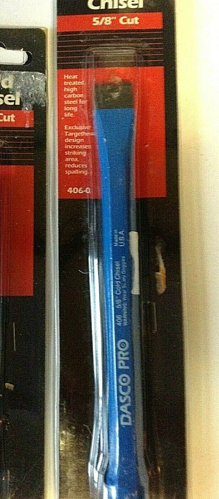 Cold Chisel Kit (4-Piece Set) by Dasco Pro