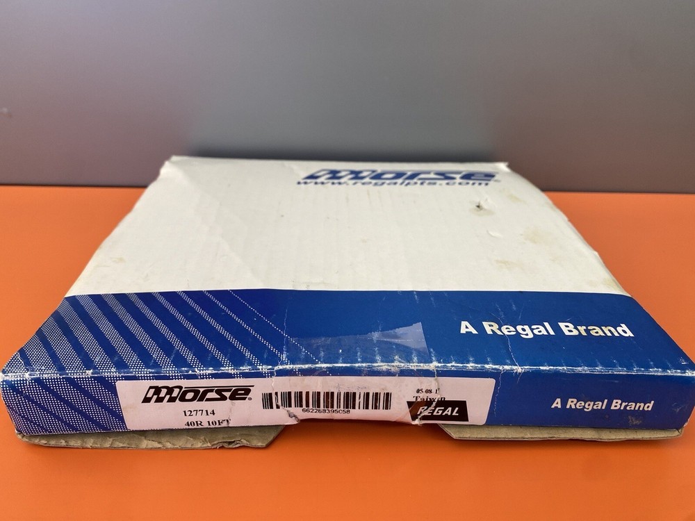Morse Chain Roller Riveted 1/2” 40R 10Ft 127714