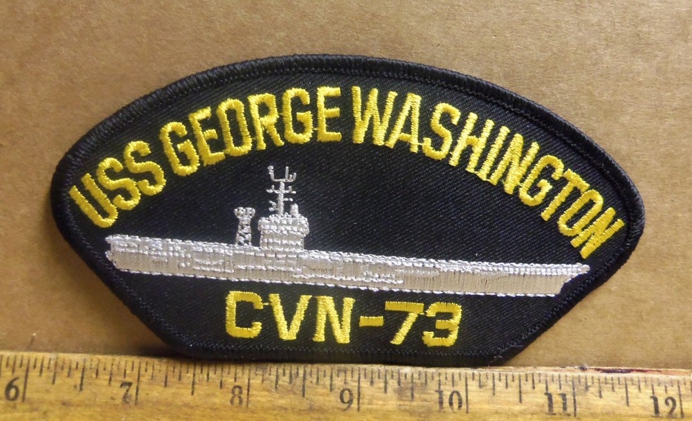 US Navy - USS George Washington CVN-73 Embroidered Patch