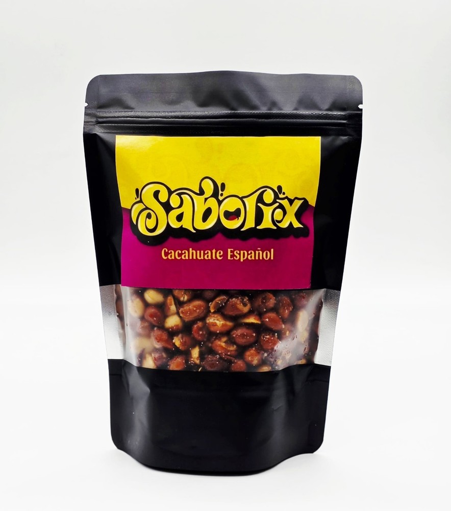 Natural Spicy Peanuts with Chile de Árbol, Salt, and Lime