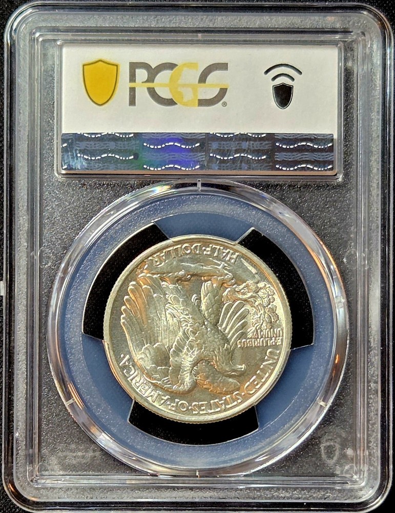1935 WALKING LIBERTY HALF DOLLAR MS64 PCGS