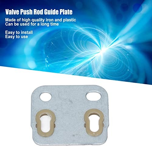 10Pcs Valve Push Rod Guide Plate, Engine Generator Guide Plate, Iron Plastic
