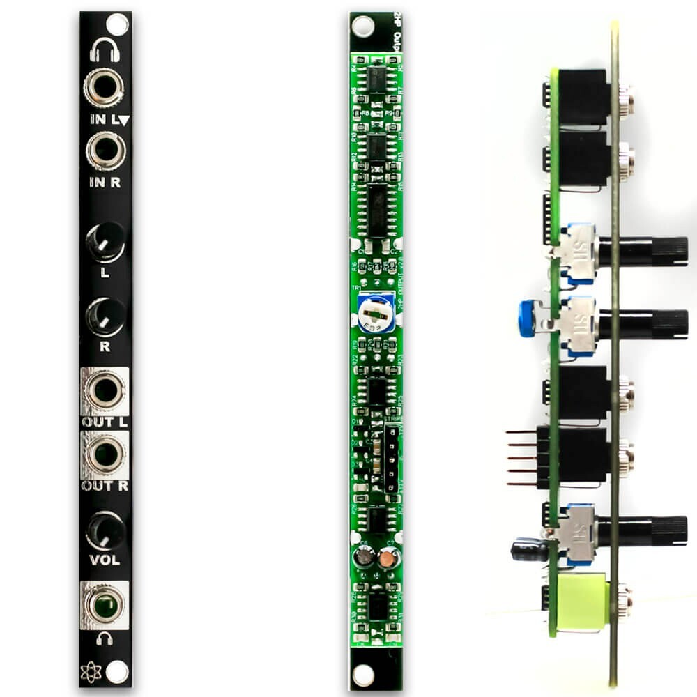 Synthrotek Head Out - Headphone Output Eurorack Module
