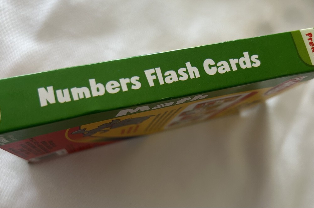 Playskool Pre K-K Numbers Flashcards