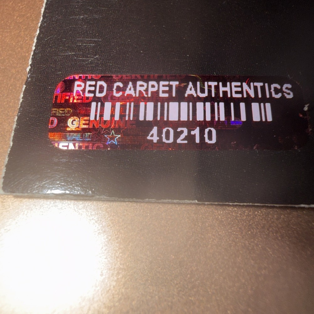 BOB DYLAN SIGNED CD BOOKLET AUTOGRAPHED COA RED CARPET AUTHENTICS