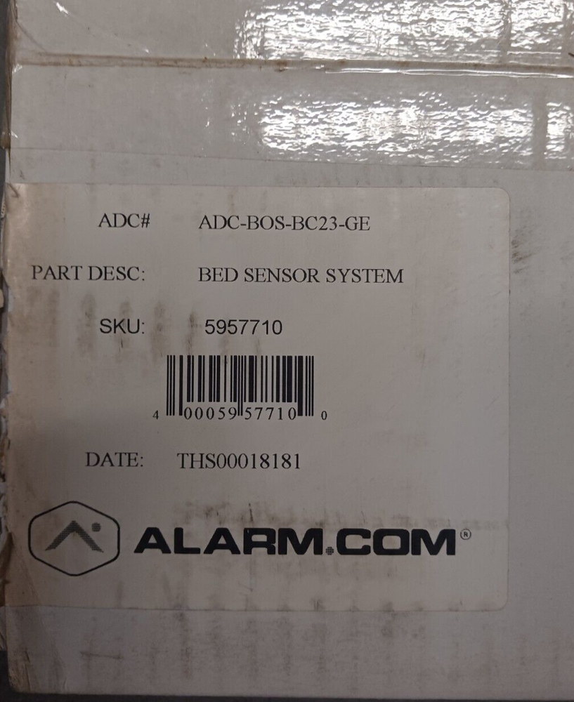 ALARM.COM ADC-BOS-BC23-GE Bed Sensor System (w/Interlogix and Qolsys Transmitter