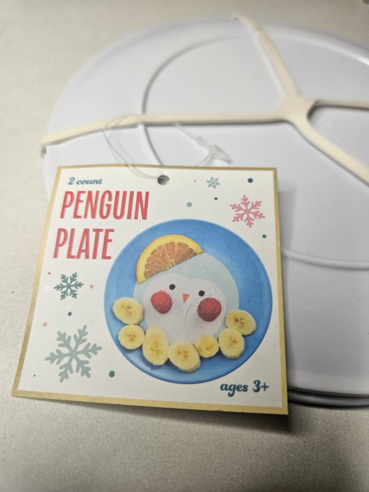 2 Penguin Plates