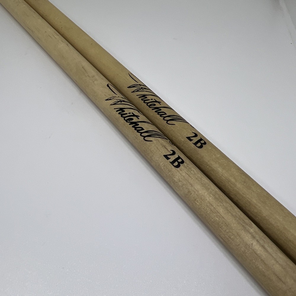 Wooden Drum Sticks: 1/pr Whitehall 2B