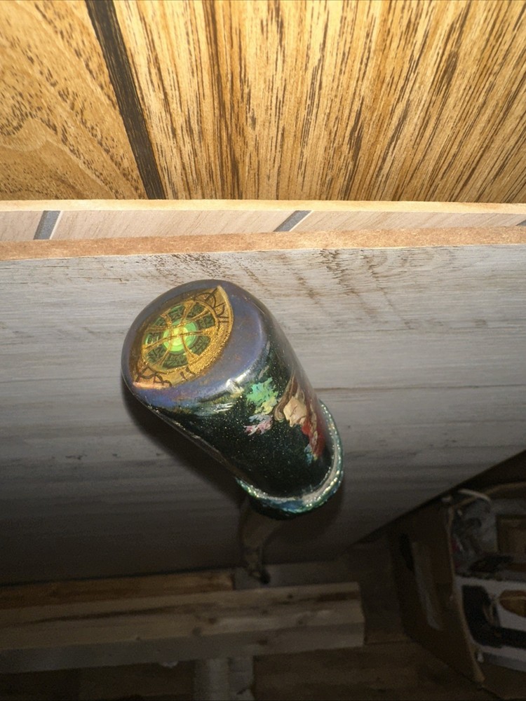 Handmade Dr Strange Walking Stick Blue/green