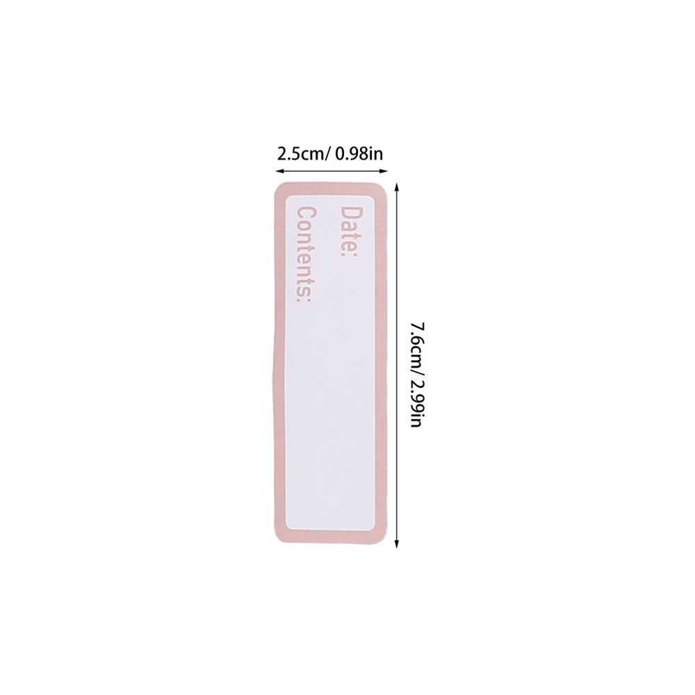 500 Pcs Label for Food Storage Containers Kitchen Organization Labels
