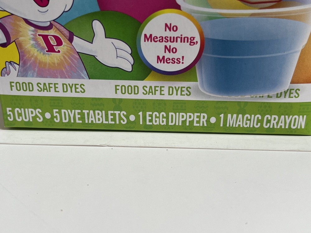 Paas Easter Bundle Egg Coloring Color Dye Kit Plus 3 Egg Dipper Baskets New