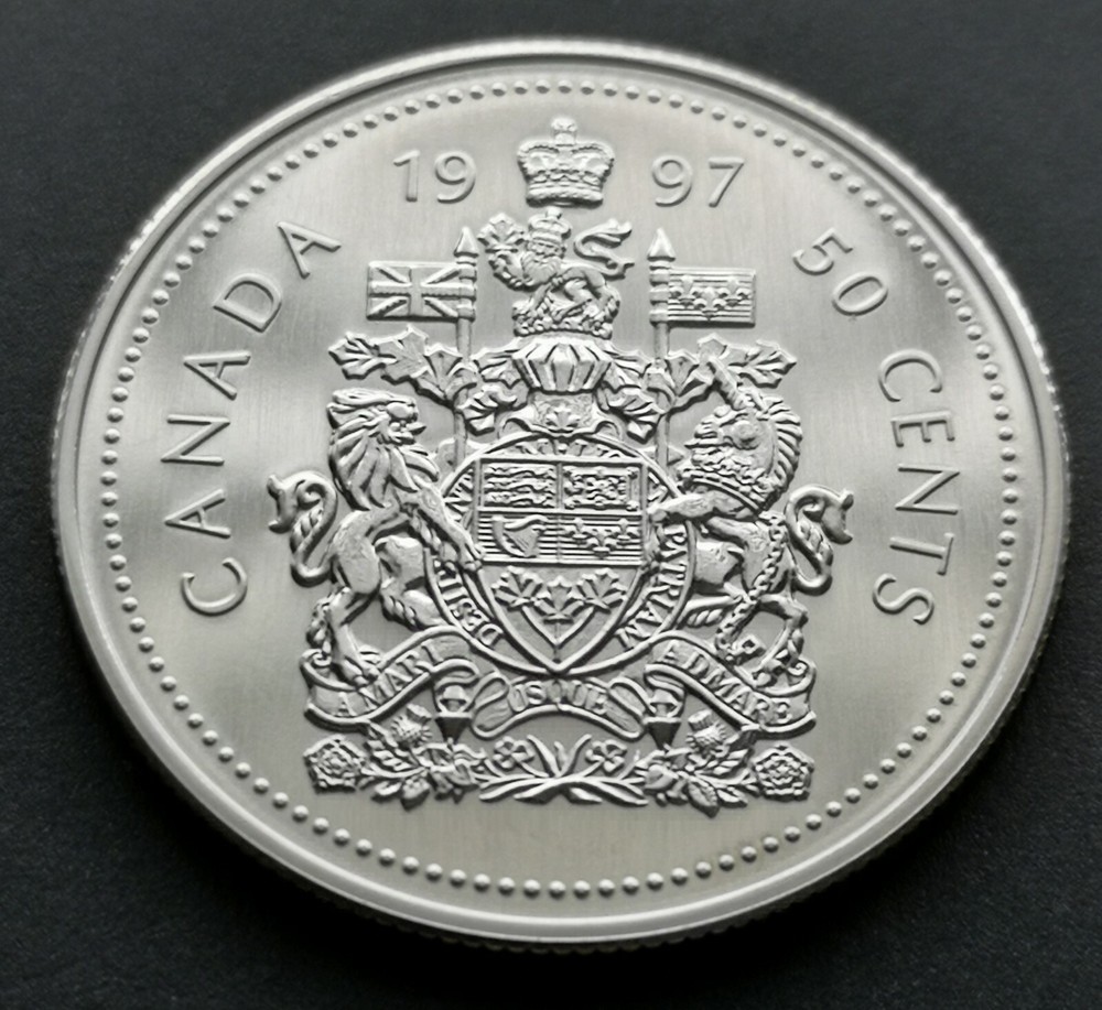 *** CANADA 50 CENTS 1997 *** AWSOME SPECIMEN COIN ***