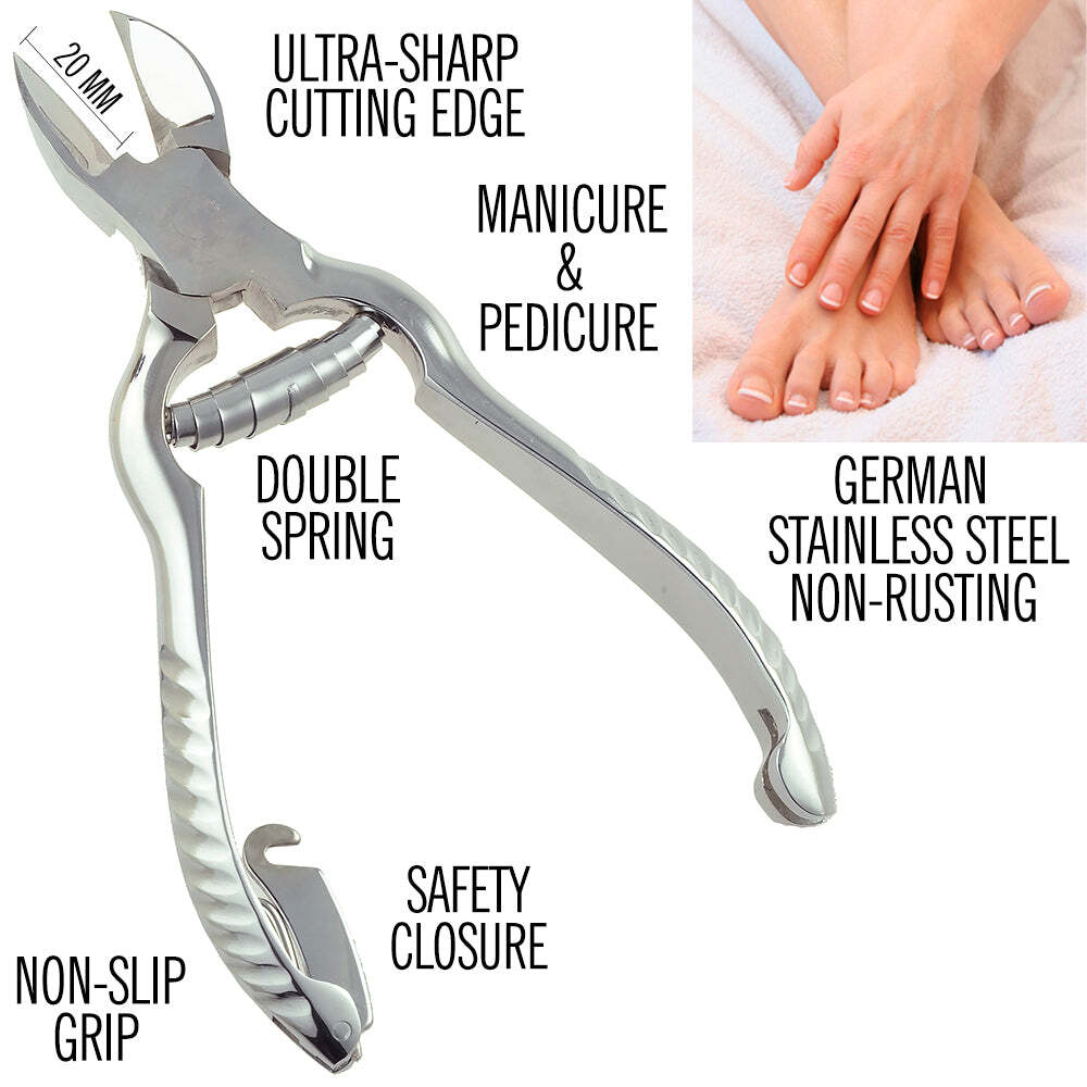 Heavy Duty Toenail Clipper - 20mm Blade