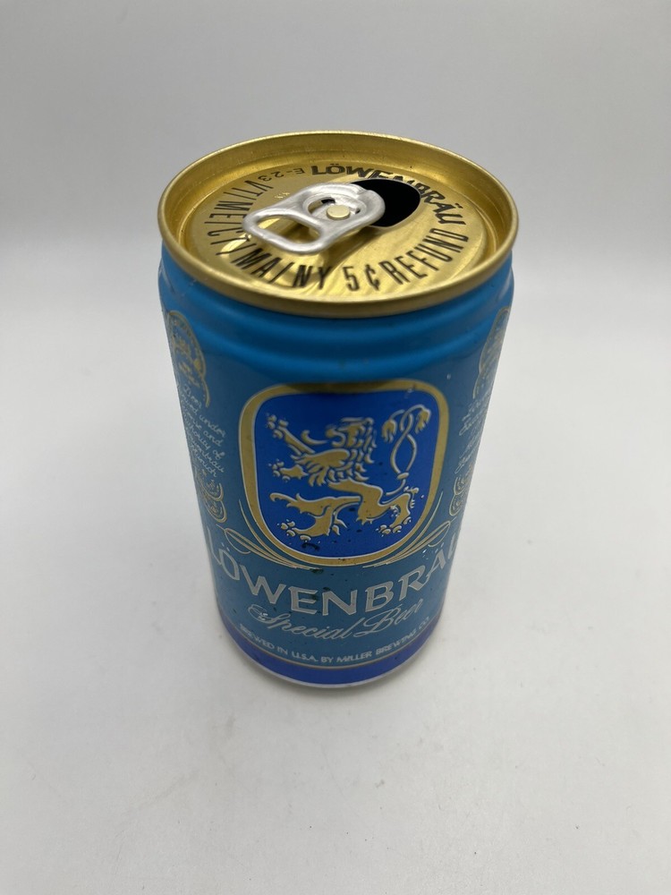 Lowenbrau Vintage Empty Beer Can 12oz