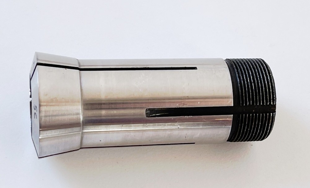 57/64" 5C Round Collet External & Internal Threads 0.8906"