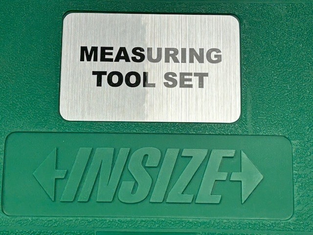 3 PIECE TOOL SET INCLUDES 6" CALIPER, 1" MICROMETER & 6" SCALE INSIZE 5003-1