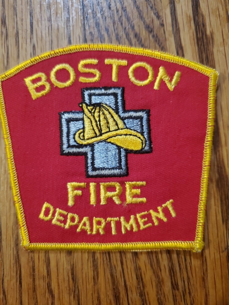 Vintage Boston Fire Department Patch