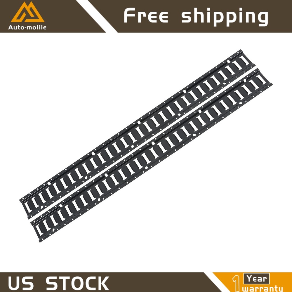 Heavy Loads 30 PCS 5' E Track Tie Down Rail System For Trucks Vans Secure Cargo