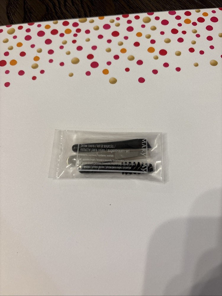 MARY KAY MINI BROW TOOLS - Great for Grooming Brows - 3 pc. Set - Compact Size