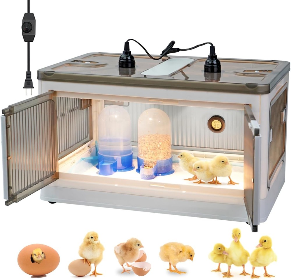 Chicken Brooder Box for Chicks Brooder Heater Chicks Warmer Brooder Plate Kit