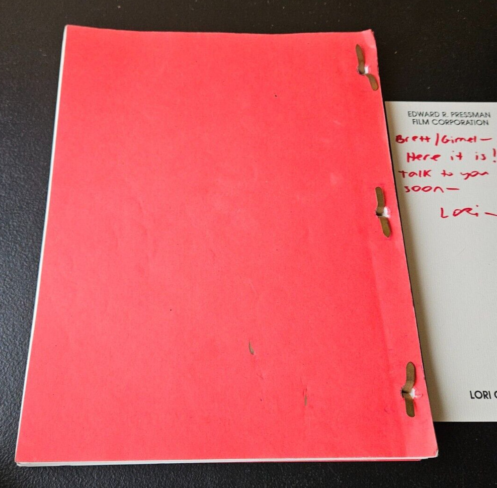 THE IMMORTALS. 1993 MOVIE SCRIPT. B. LEONARD &G.EVERETT, A.GOLDSMAN. E.PRESSMAN