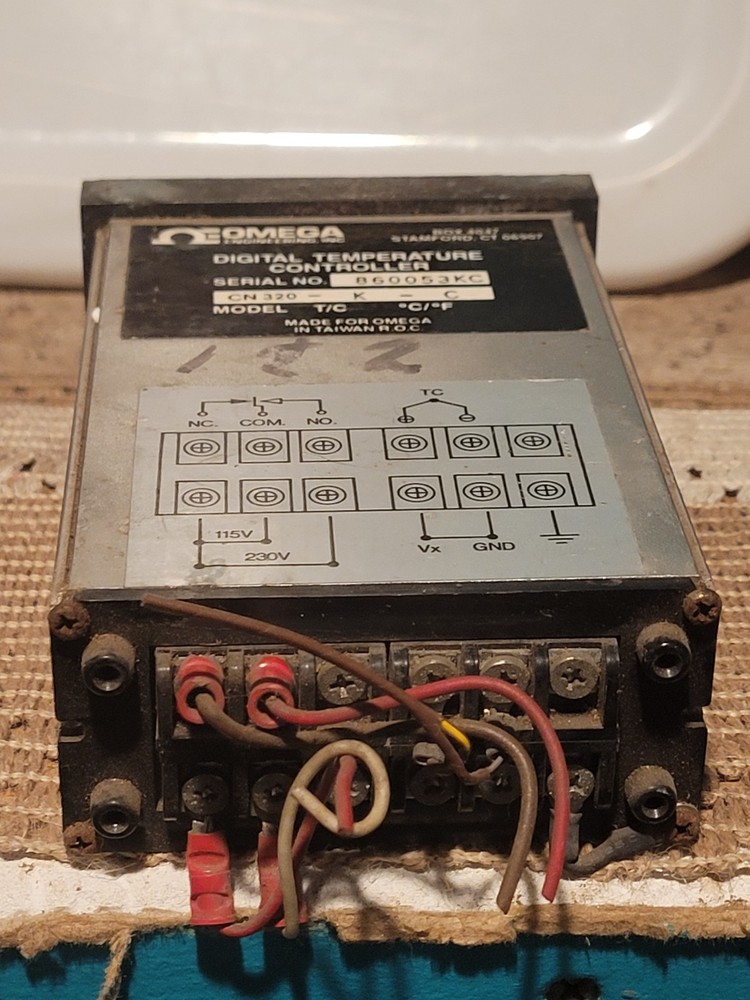 Vintage Omega Digital Thermocouple Thermometer & Temperature Controller