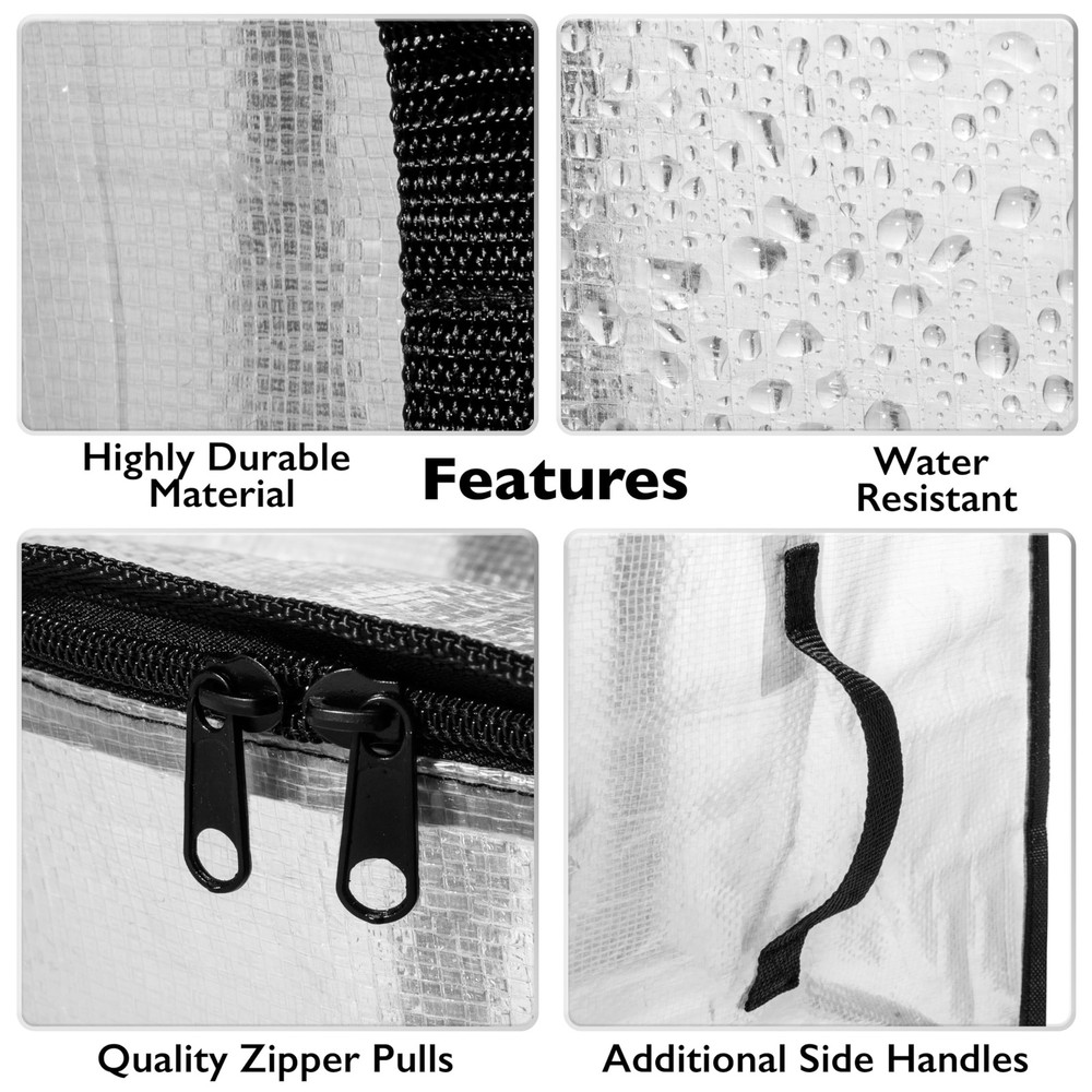 Oversized Moving Bags or Storage Bag – Large Moving Boxes with Backpack Strap...