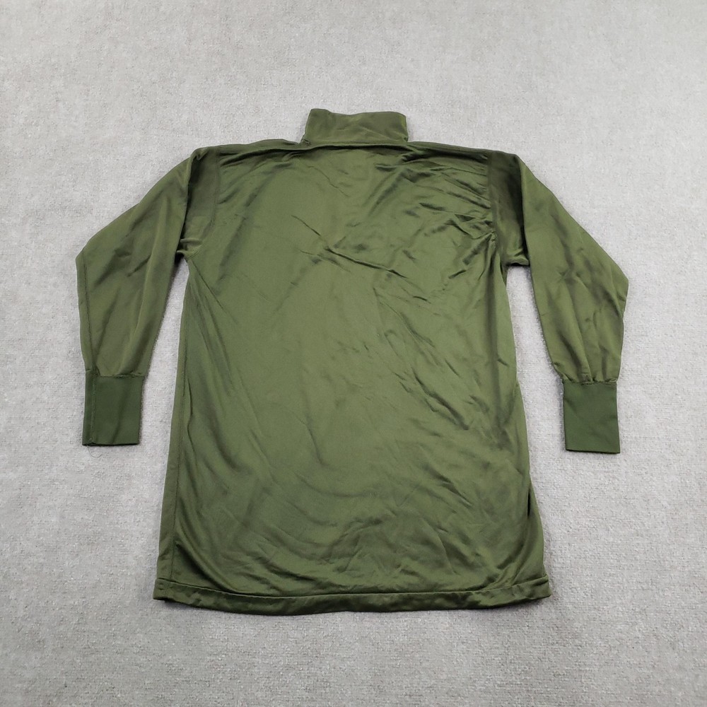 US Army Sleeping Shirt Men Medium Green Basic Long Sleeve Heat Retentive