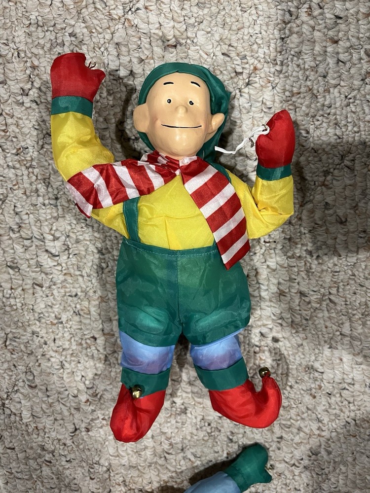 Rare Vintage Mid Century Pixie/Elves String Lights
