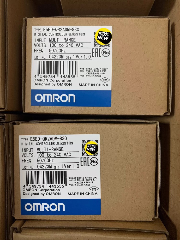 1pcs Omron E5ED-QR2ADM-830 Temperature Controller