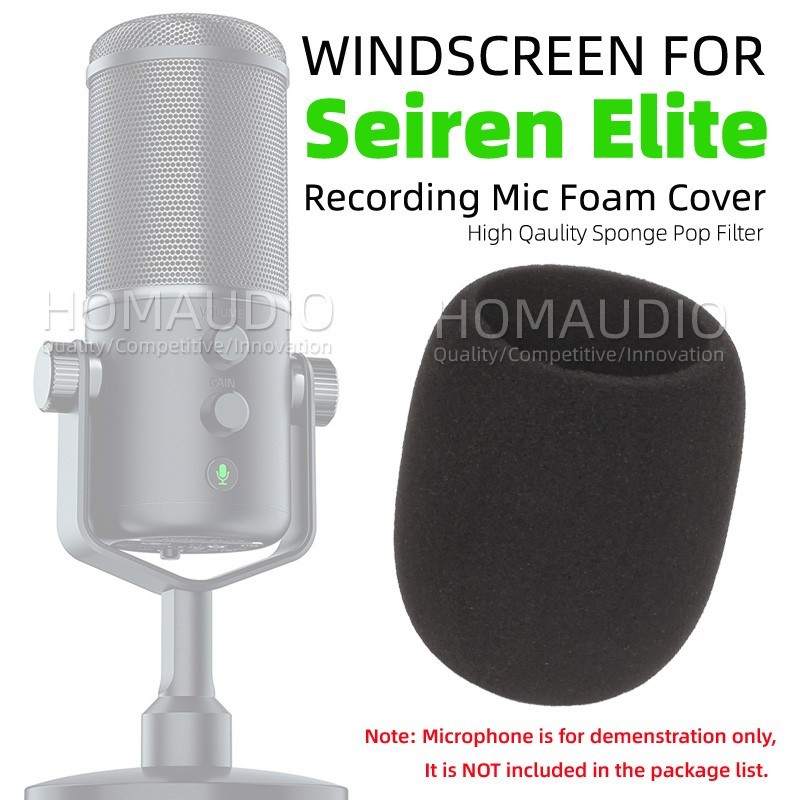 FOR RAZER SEIREN ELITE SHIELD POP FILTER MICROPHONE WINDSCREEN FOAM WINDSHIELD