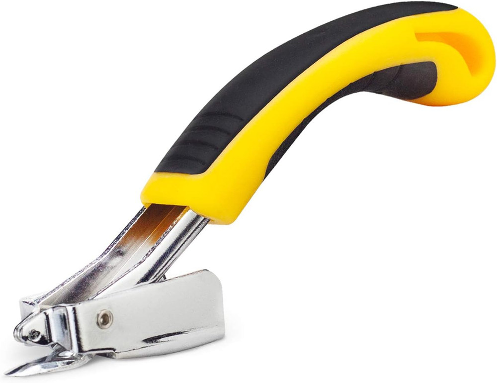 Staple Remover, Staple Puller Tool with Ergonomic Handle, Upholstery and Constru