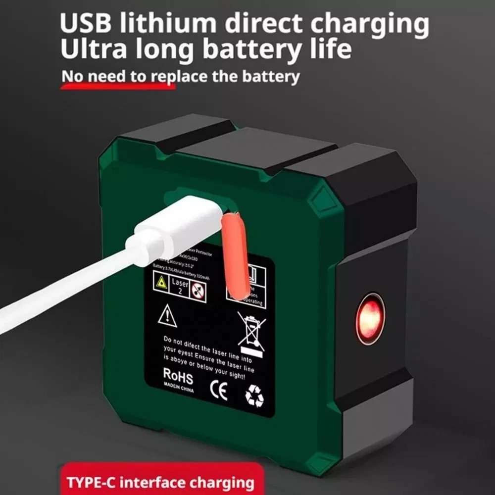 For Alignment Work Digital Inclinometer Electronic Laser Tool High-End Charging