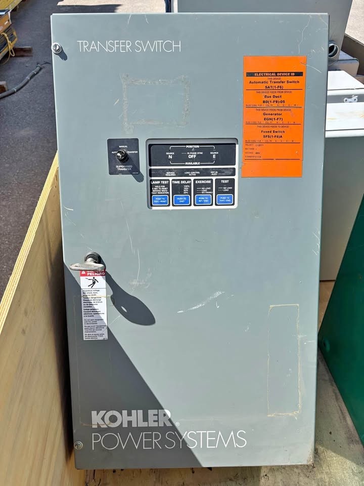 Kohler Transfer Switch Model KNT-AMTA-0070S