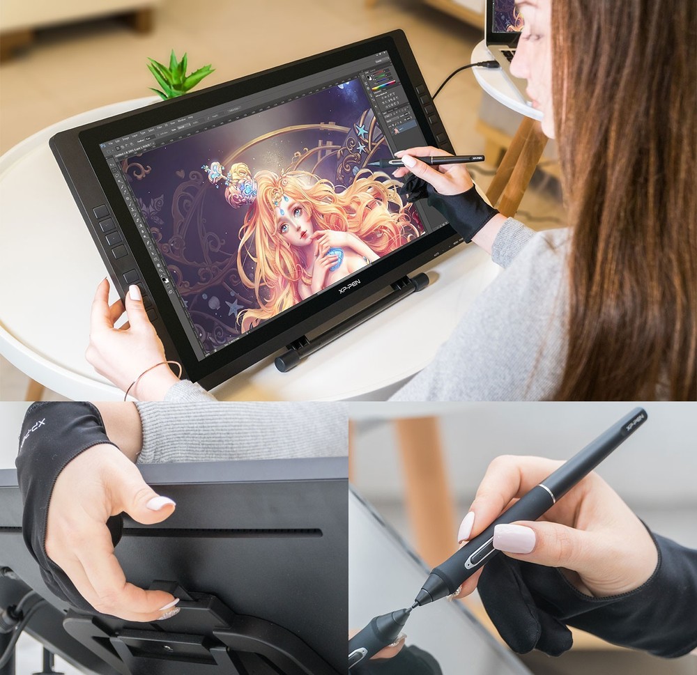 Xp-pen Artist 22E Pro Graphics Tablet - Black