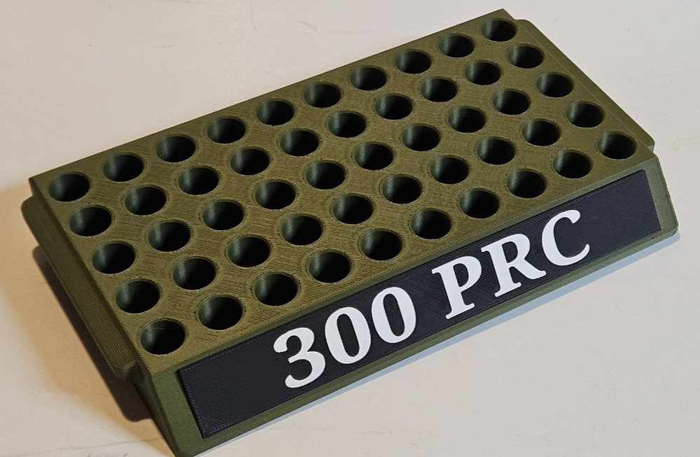 Reloading Tray for 300 PRC or similar size - Select Color
