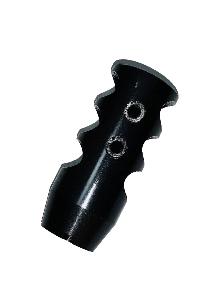 All Steel 14x1 Left Hand Thread Compact Muzzle Brake For 7.62x39mm