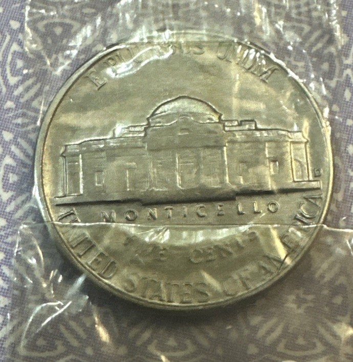 1958 D Jefferson Nickel Uncirculated
