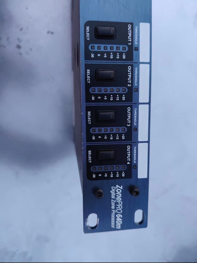 1PCS Used ZonePRO640m audio processor