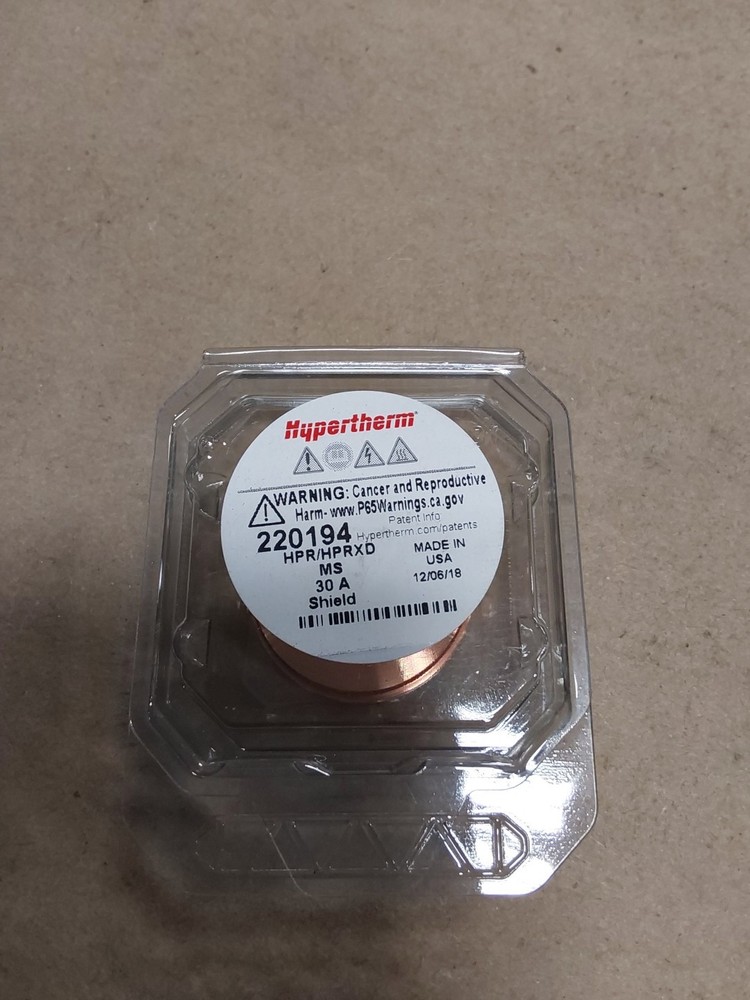 Hypertherm 220194 HPR/HPRXD 30Amp MS Shield...E12