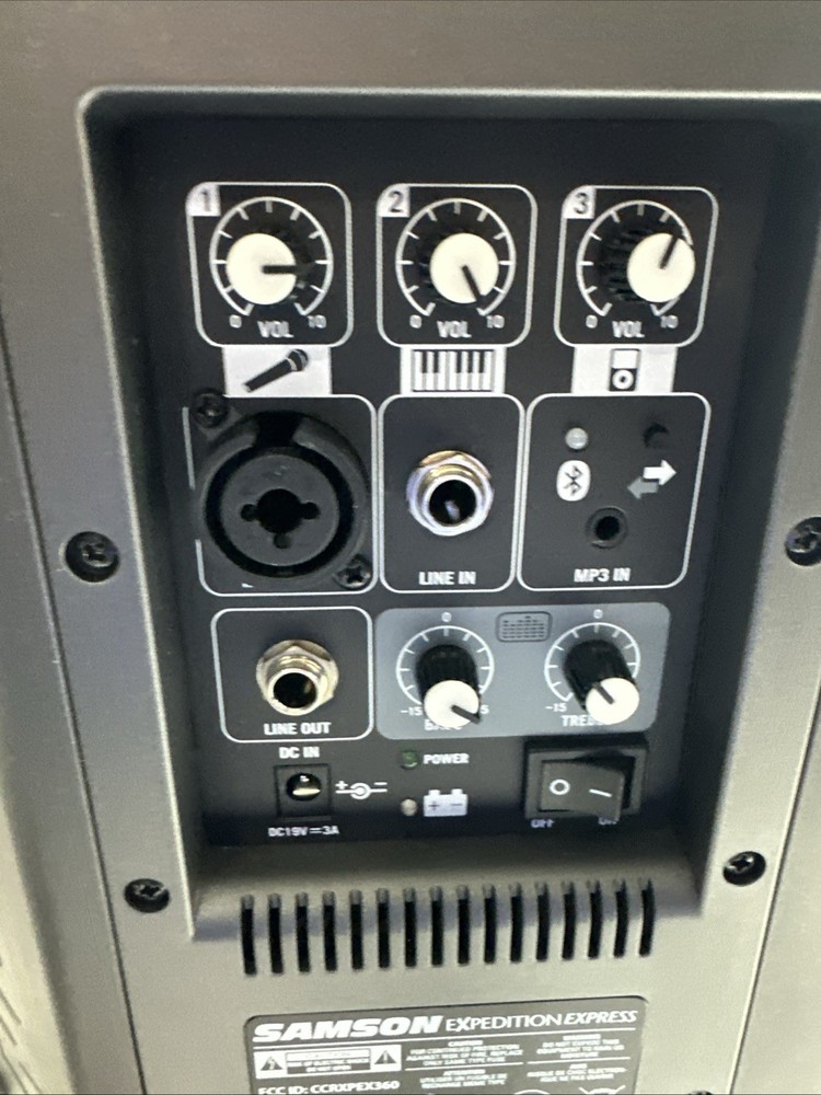 Samson Expedition Express Rechargeable Speaker System w/Bluetooth Portable PA