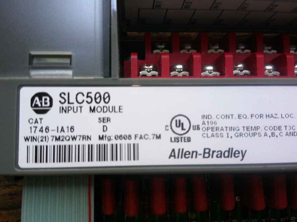 Allen-Bradley 1746-IA16 Ser D Input Module