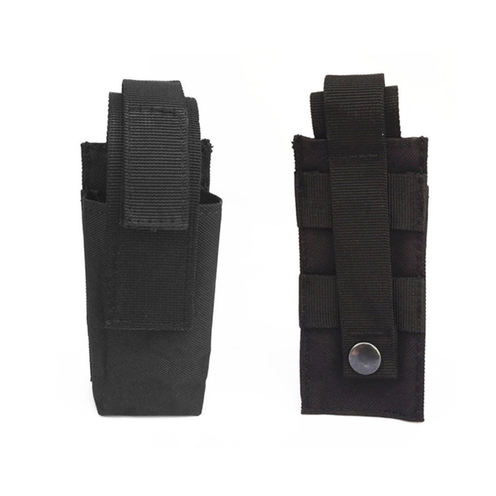 Tactical Molle Flashlight Holder Holster Flashlight Pouch Torch Carry Belt Case