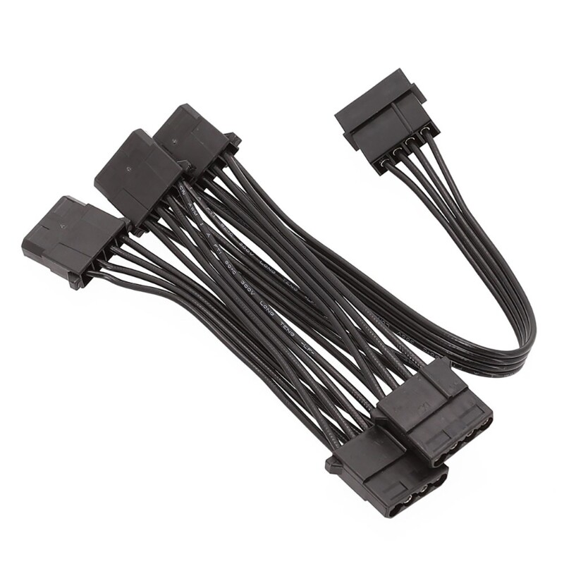 Big 4Pin IDE to Power Adapter Cable Hard Disk Data Cable Power