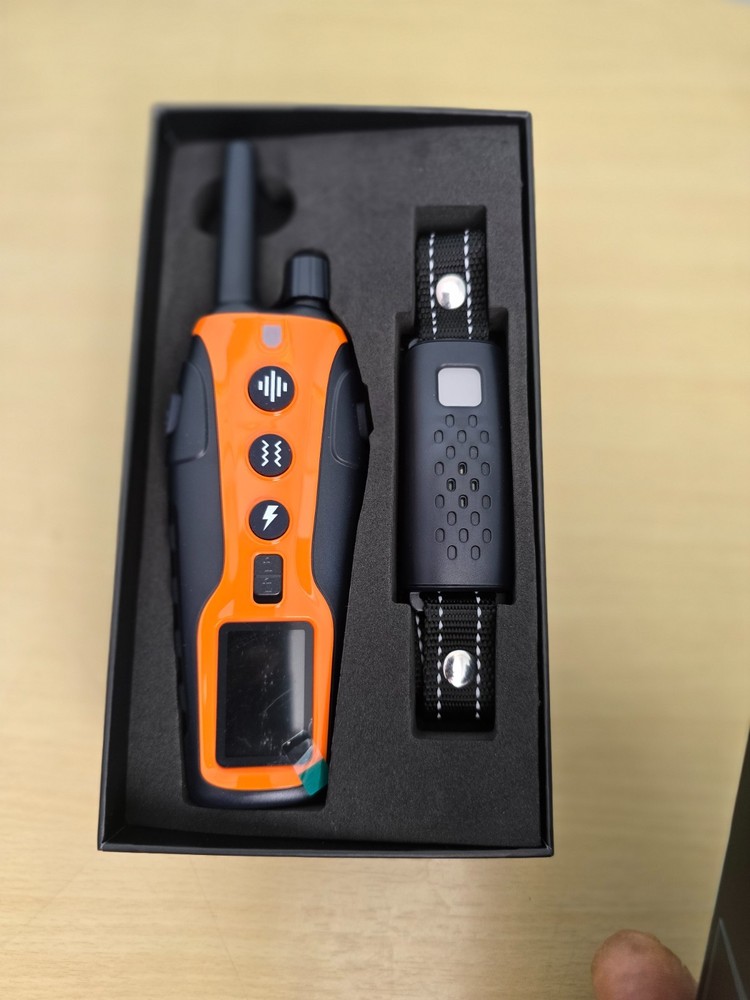 Remote Dog Training Collar 4000ft Range Rechargeable Shock Vibration LCD