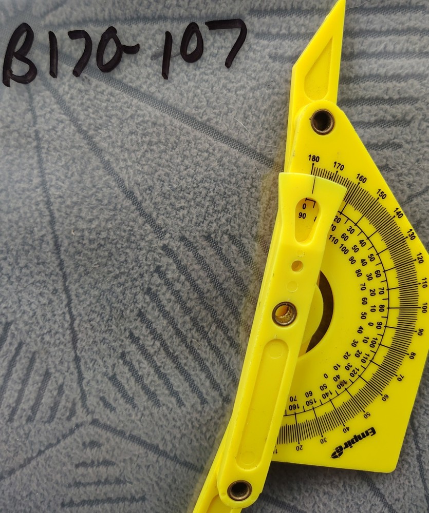 🗽EMPIRE PROTRACTOR/ANGLE FINDER MACHINIST/TOOLMAKER